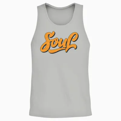 Soul Retro Unisex Tank Top - Ash