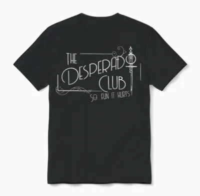 (2 Sided) Unisex T-Shirt - Black
