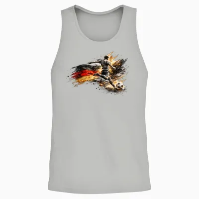 Fußball - Deutschland Goal Wm Fan Unisex Tank Top - Ash