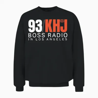 93 Khj Boss Radio Unisex Sweatshirt - Black