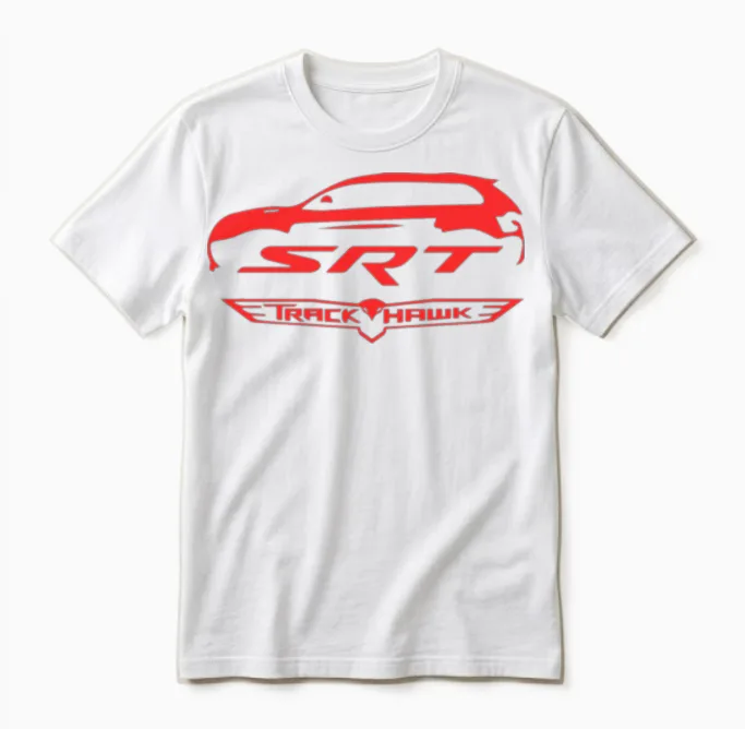 Jeep Grand Cherokee Trackhawk Unisex T-Shirt in White