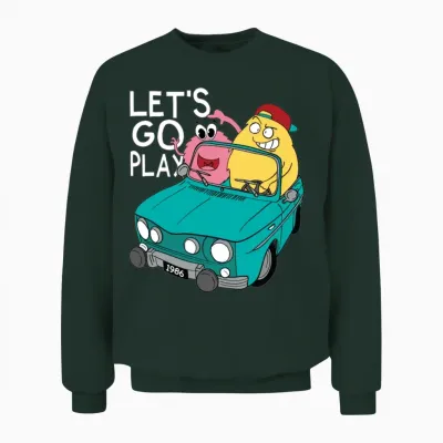 Funny Children 57 Unisex Sweatshirt - Forest