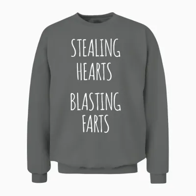 Kids Funny Quotes Boy Unisex Sweatshirt - Graphite Heather
