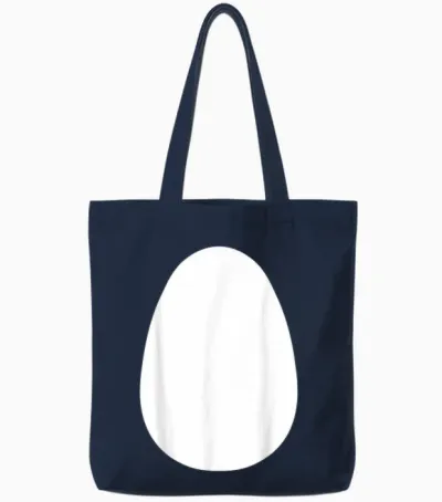 Penguin Costume Belly Animal Costume Carnival Tote Bags - Navy