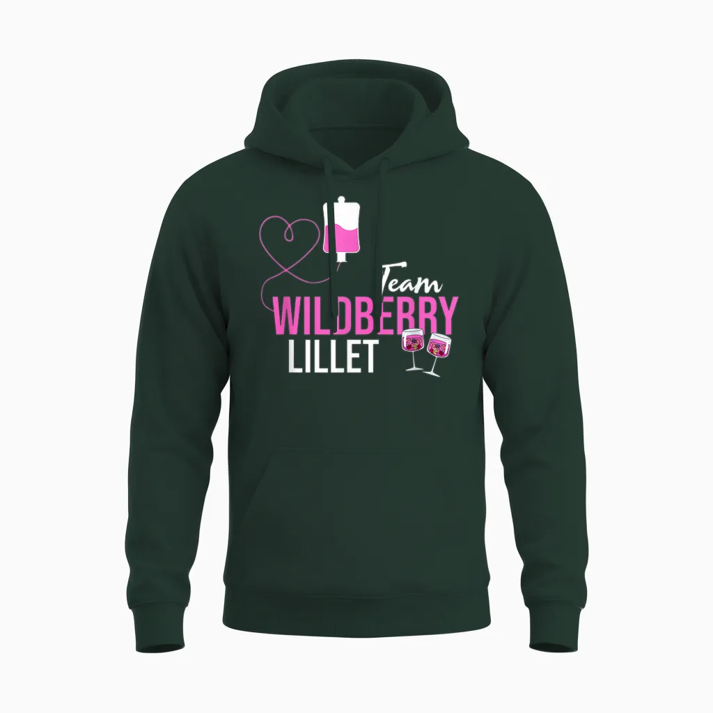 Team Wildberry Lillet Früchte Cocktail Sommer Alkohol Unisex Hoodie in Forest