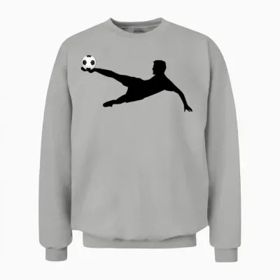 Soccer Player Unisex Sweatshirt - Ash