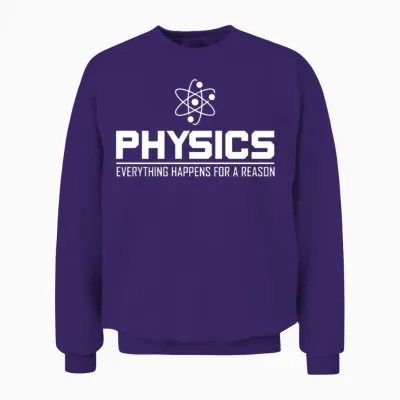 Physics Unisex Sweatshirt - Purple