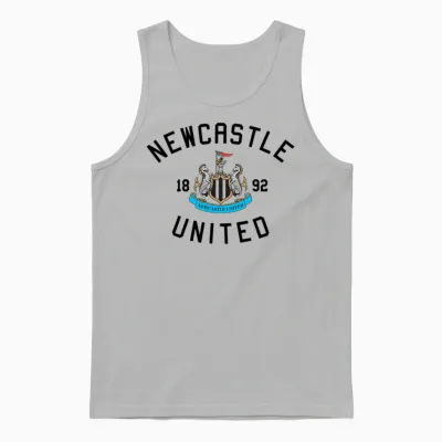 Herren Newcastle United Fc Color Crest Unisex Tank Top - Ash