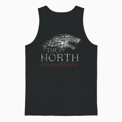 Game of Thrones the North Remembers Unisex Tank Top - Black