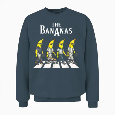 Bananas Name Family Men Women Kids Classic Spirit Evergreen Unisex Sweatshirt - Dark Heather
