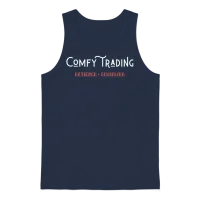 Comfy Trading Unisex Tank Top - Navy – 1