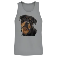 Rottweiler Dog — Lovers Gift Unisex Tank Top - Sport Grey – 2