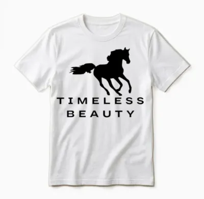 Arabian Horse Unisex T-Shirt - White