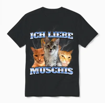 Ich Liebe Muschis Unisex T-Shirt - Black