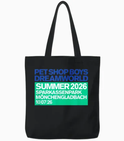 Amazon Exclusive Dreamworld Monchengladbach July 10th Tote Bags - Black