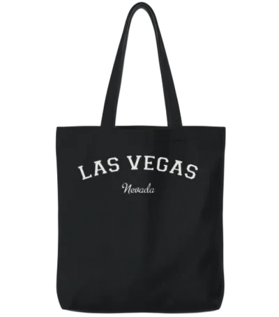 Las Vegas Tote Bags - Black