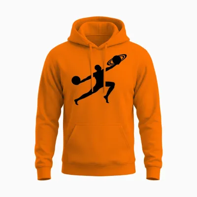 Krschannel Vector Unisex Hoodie - Safety Orange