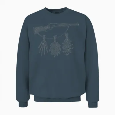 Lever Action Botanicals Unisex Sweatshirt - Dark Heather