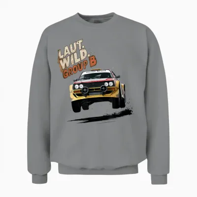 Group B Rally Fans Unisex Sweatshirt - Sport Grey