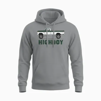 Higboy Mallard Green Unisex Hoodie - Sport Grey