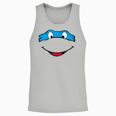 Mademark X Teenage Mutant Ninja Turtles - Leonardo - Costume Unisex Tank Top - Ash