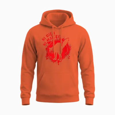 Neither God nor Master | Neither God nor Master Unisex Hoodie - Orange