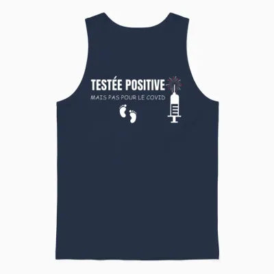 Announcement Pregnancy, Couple Shirt, Future Maman Unisex Tank Top - Navy