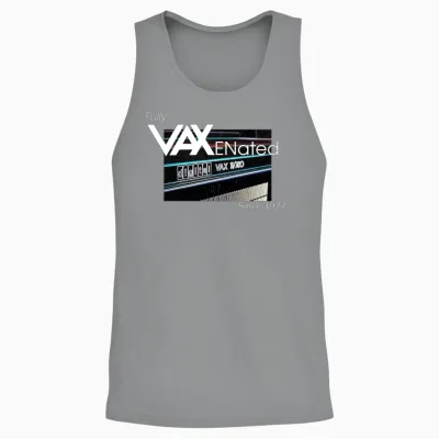 Fully Vaxenated Since 1977 Unisex Tank Top - Sport Grey
