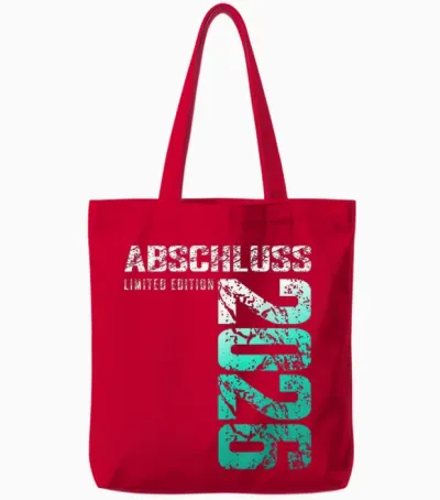 Abschluss 2026 Limited Edition Abschluss Tote Bags - Red