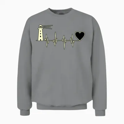 Funny Lighthouse Gift Unisex Sweatshirt - Sport Grey
