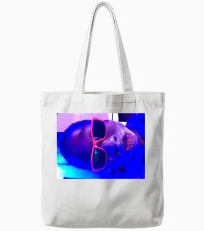 Steve Vibe Tote Bags - White
