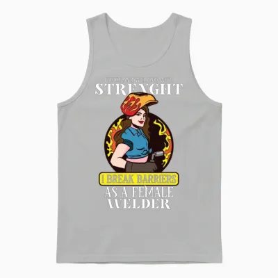 Welder Funny Funny Welding Gift Unisex Tank Top - Ash