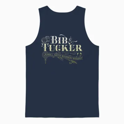 Bib and Tucker Unisex Tank Top - Navy