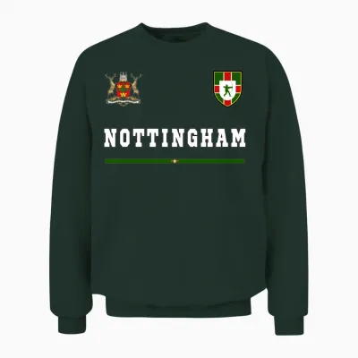 Nottingham Sportssoccer Jersey Flag Football Unisex Sweatshirt - Forest