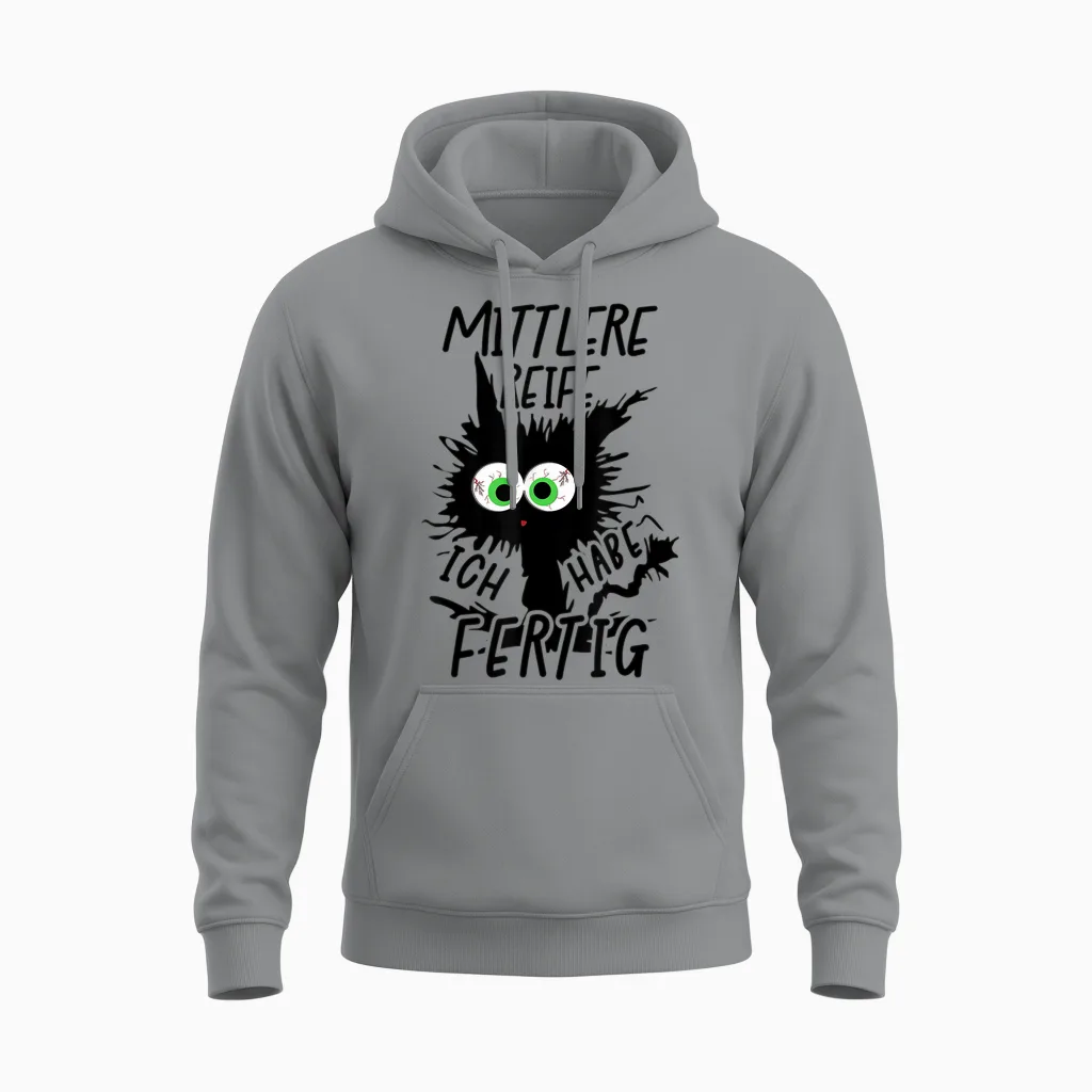 Mittlere Reife Ich Habe Fertig 2026 Mittlere Reife Geschafft Unisex Hoodie in Sport Grey