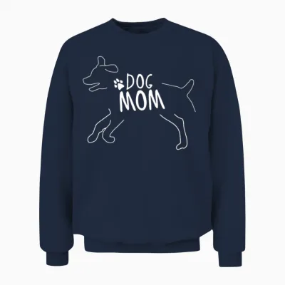 Dog - Dog Mom Mistress Unisex Sweatshirt - Navy