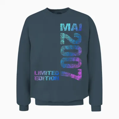 Mai 2007 Junge Mädchen 19. Geburtstag Limited Edition 19 Unisex Sweatshirt - Dark Heather
