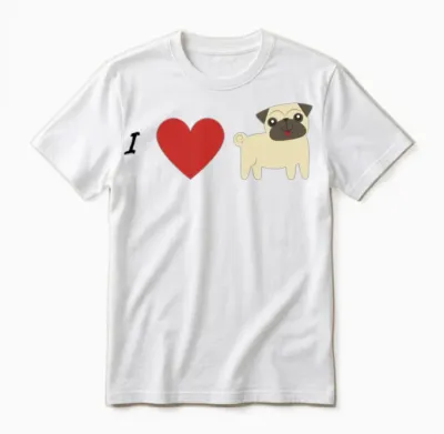 Dog Unisex T-Shirt - White