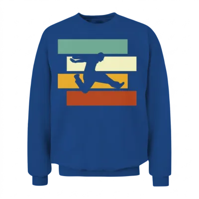 Parkour Retro Unisex Sweatshirt - Royal
