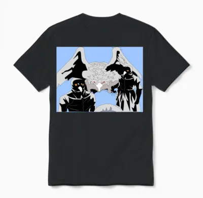 Anime Academy Animal Unisex T-Shirt - Black