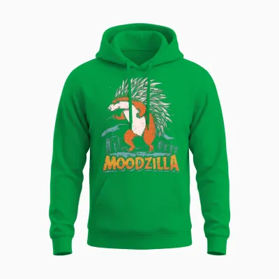 Porcupine Funny Unisex Hoodie - Irish Green