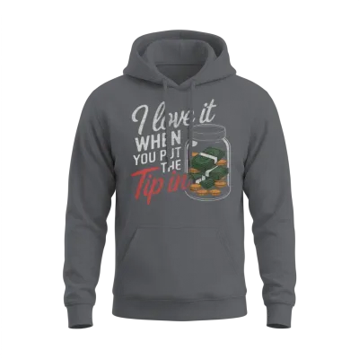 Funny Bartender Mixologist Gift for Men Women Bar Unisex Hoodie - Charcoal