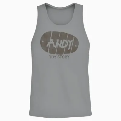 Disney Toy Story Andy Handwritten Unisex Tank Top - Sport Grey