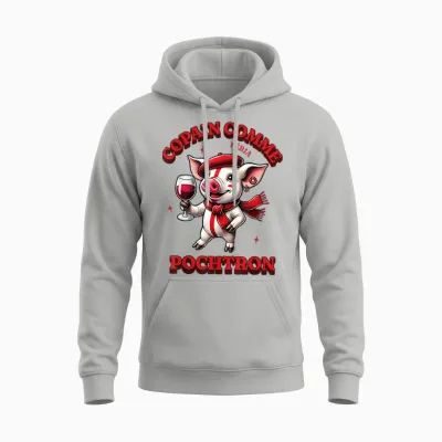 Feria Copain Comme Pochtron Bayonne Dax Basque Humor & Party Unisex Hoodie - Ash