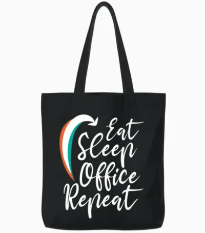 Administrative Assistant Funny Tote Bags - Black