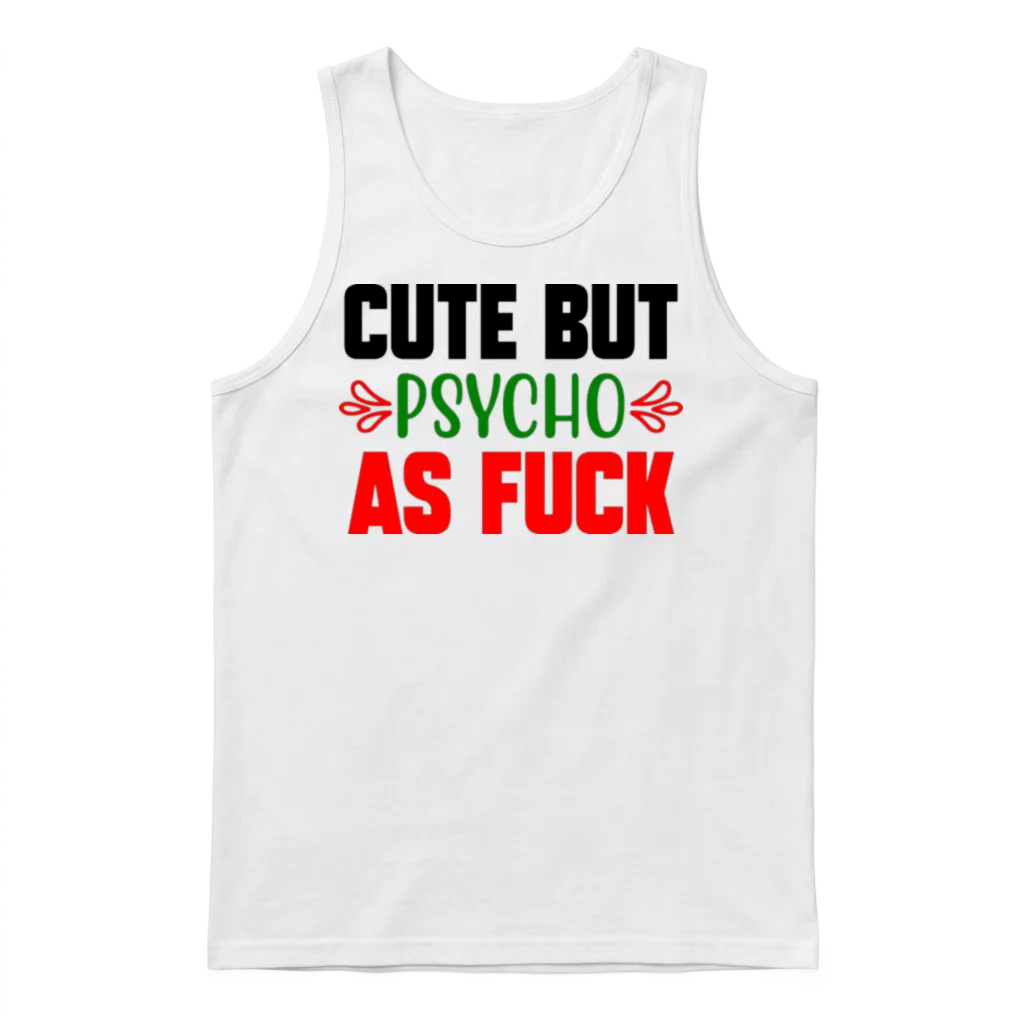 Saying Unisex Tank Top - White