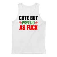 Saying Unisex Tank Top - White – 1