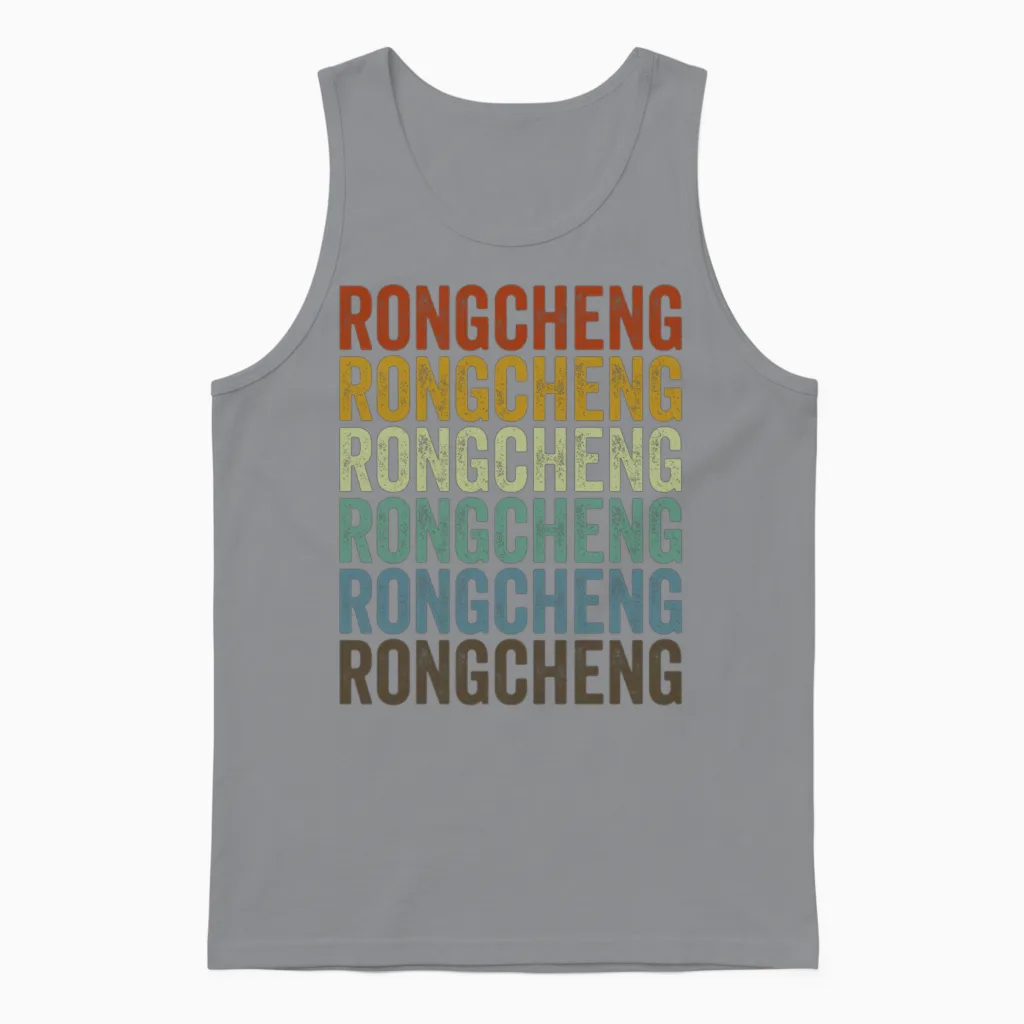 Rongcheng China Retro Vintage Unisex Tank Top - Sport Grey