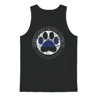 Police Memorial Police K9 Fallen Heroes K9 Police Unisex Tank Top - Black – 1
