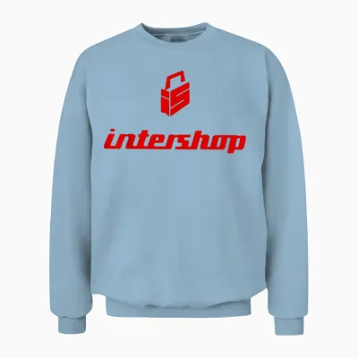 Intershop Ddr Ostalgie Ostdeutschland Ossi Unisex Sweatshirt - Light Blue